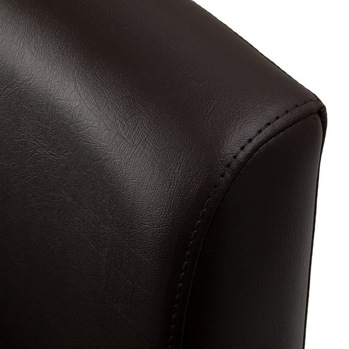 Sillón de peluquería Gabbiano Lucca Marrón-Negro - imagen 10