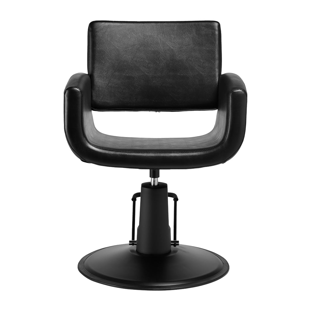 Sillón de peluquería Gabbiano Mataro Negro-Negro - imagen 2