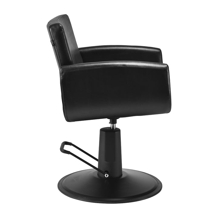 Sillón de peluquería Gabbiano Mataro Negro-Negro - imagen 4