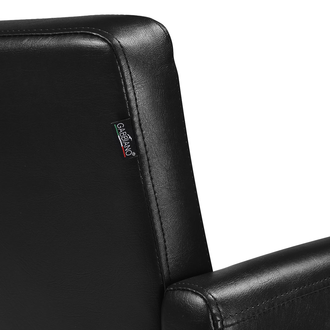 Sillón de peluquería Gabbiano Mataro Negro-Negro - imagen 5