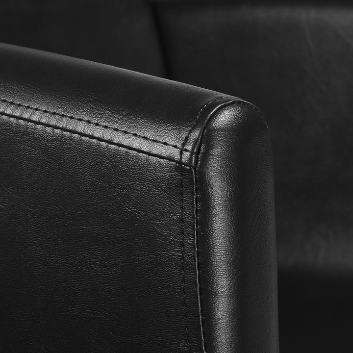 Sillón de peluquería Gabbiano Mataro Negro-Negro - imagen 6