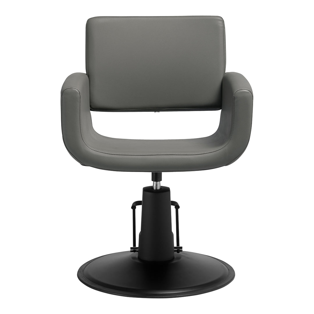 Sillón de peluquería Gabbiano Mataro Gris-Negro - imagen 2