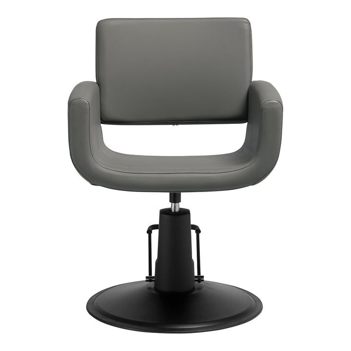 Sillón de peluquería Gabbiano Mataro Gris-Negro - imagen 2