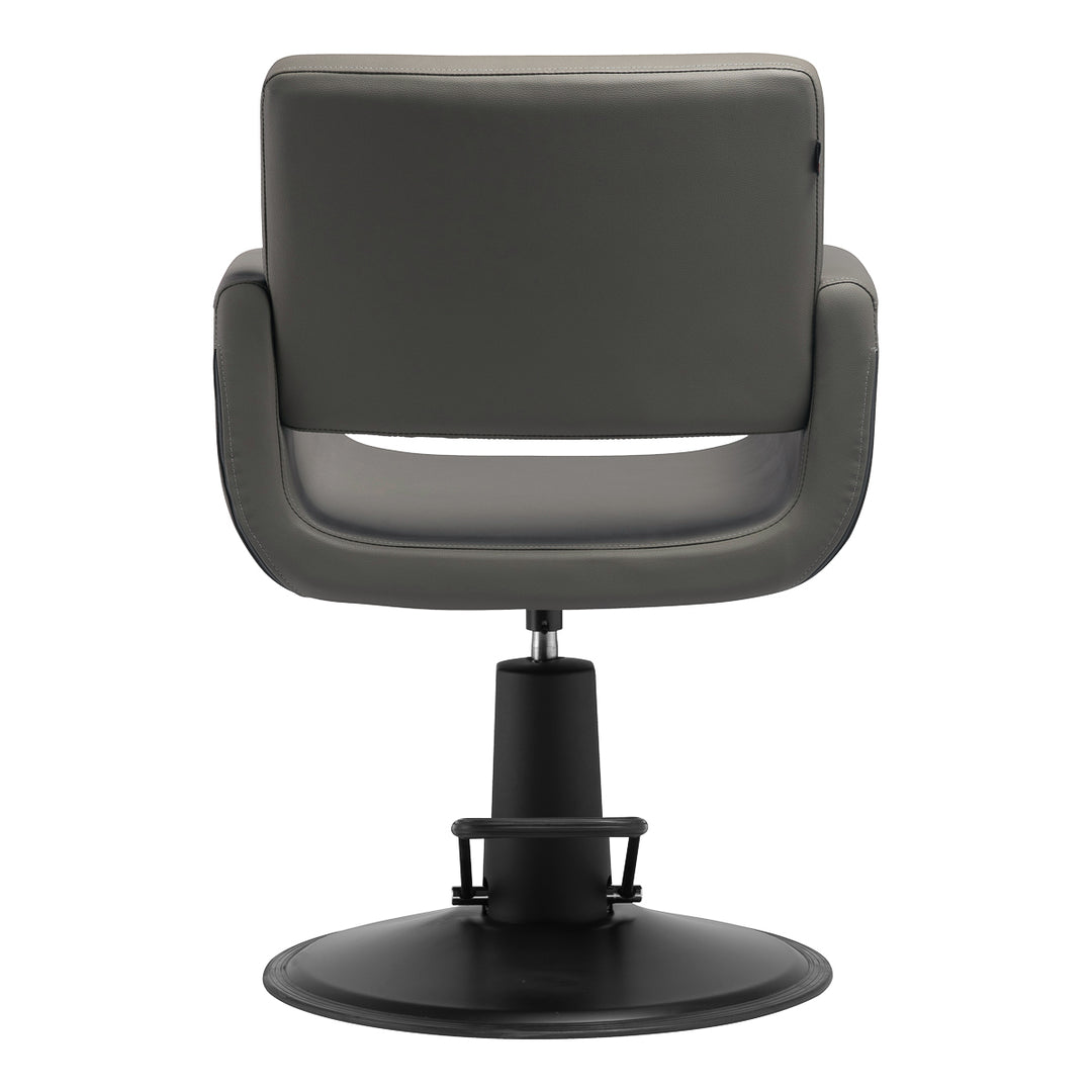 Sillón de peluquería Gabbiano Mataro Gris-Negro - imagen 3