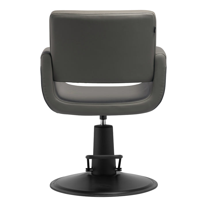 Sillón de peluquería Gabbiano Mataro Gris-Negro - imagen 3