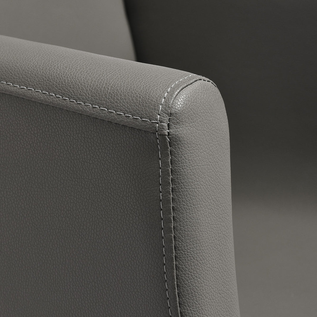 Sillón de peluquería Gabbiano Mataro Gris-Negro - imagen 5