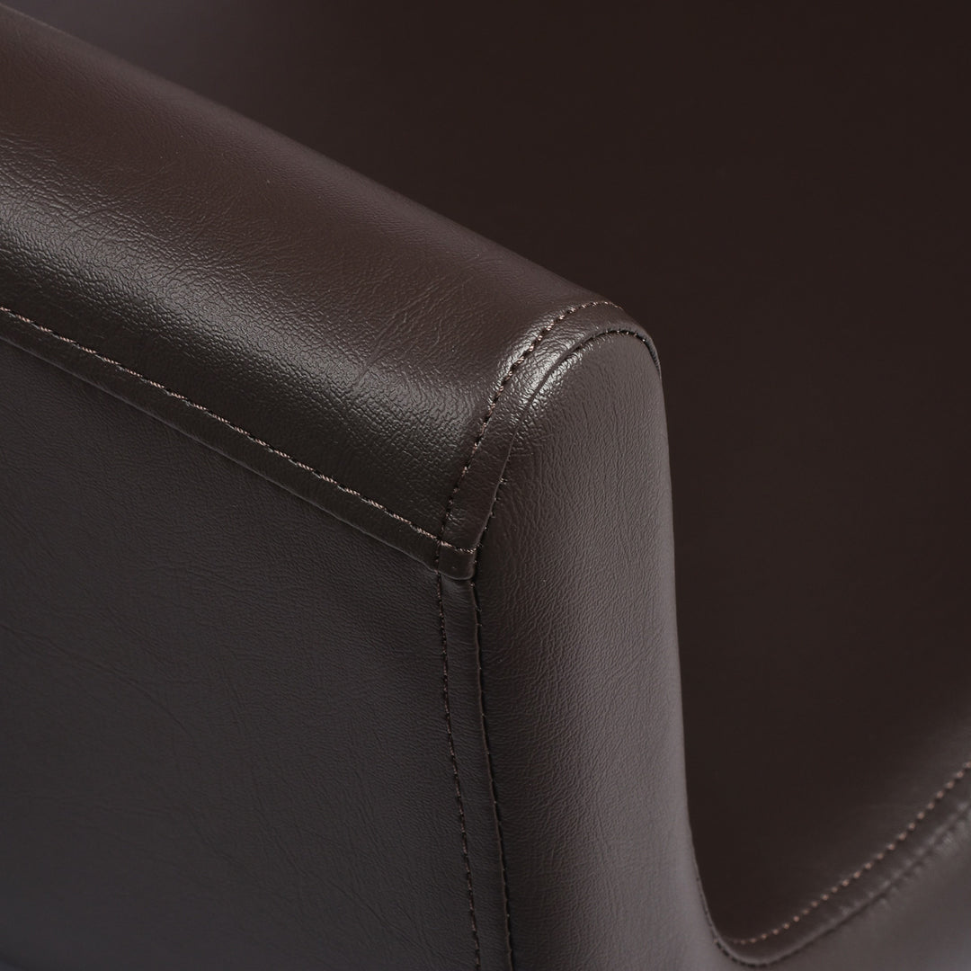 Sillón de peluquería Gabbiano Mataro Marrón-Negro - imagen 7