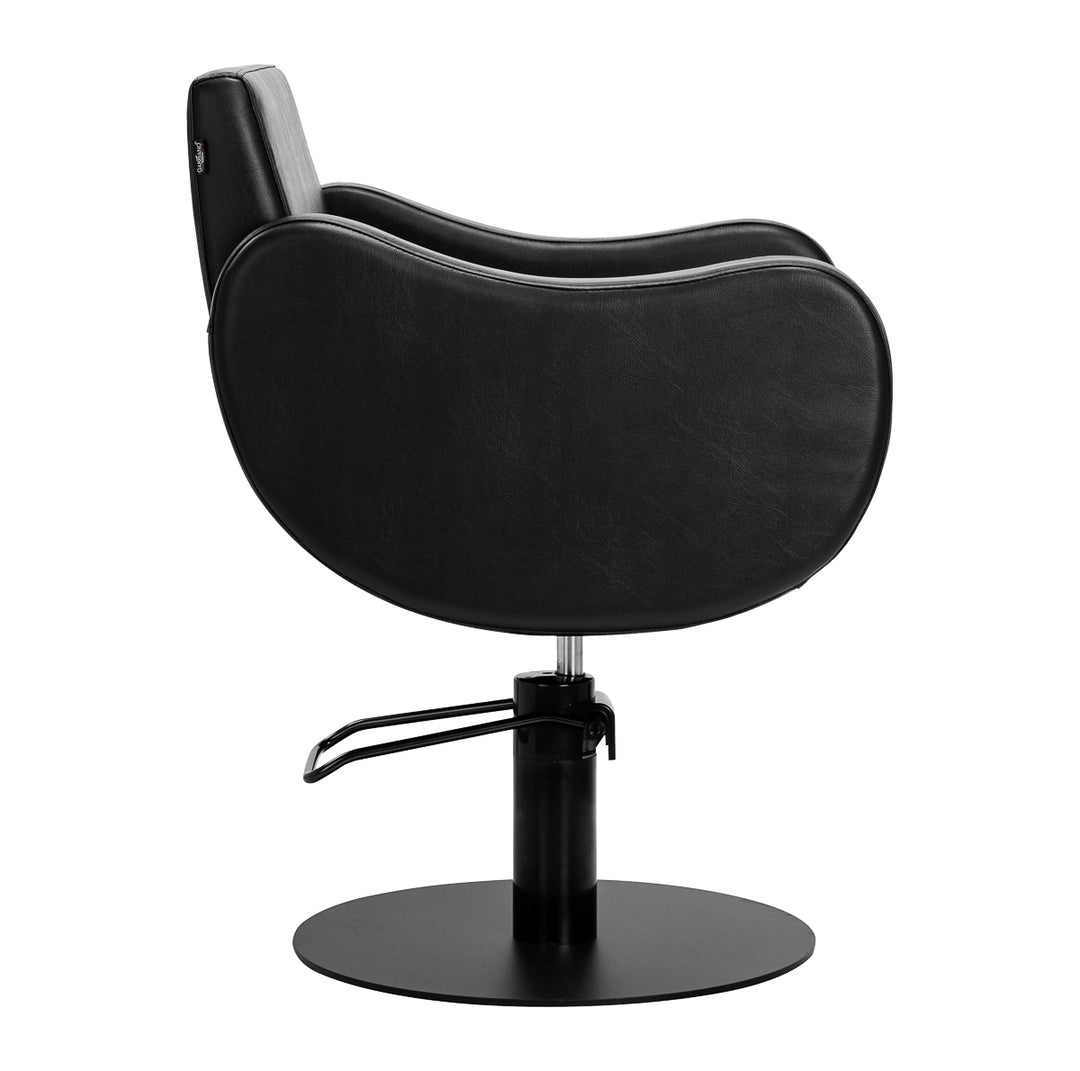 Sillón de peluquería Gabbiano Sewilla Negro-Negro - imagen 3