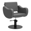 Sillón de peluquería Gabbiano Sevilla Gris-Negro