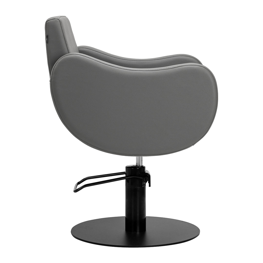 Sillón de peluquería Gabbiano Sewilla Gris-Negro - imagen 3