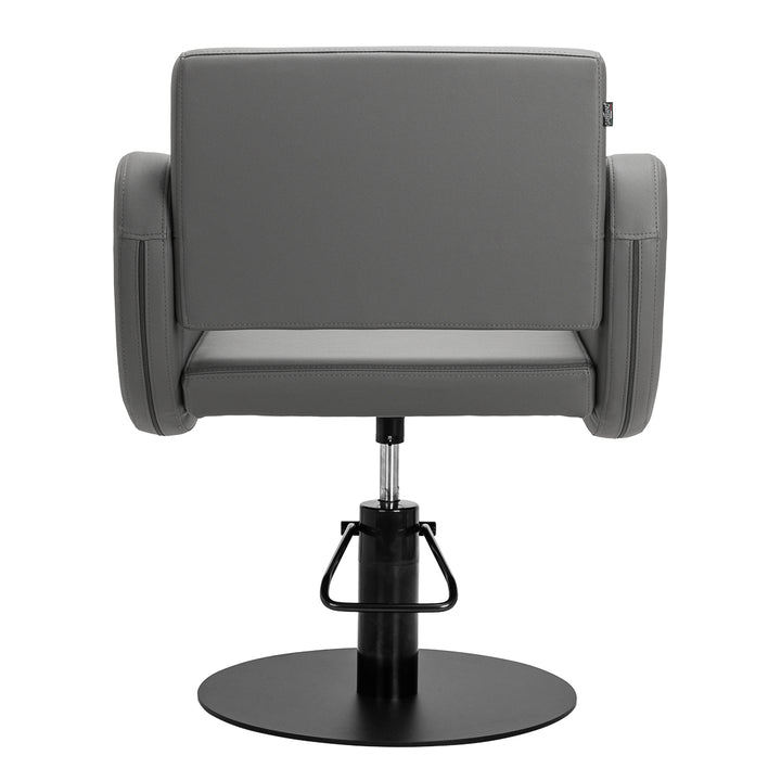 Sillón de peluquería Gabbiano Sewilla Gris-Negro - imagen 4
