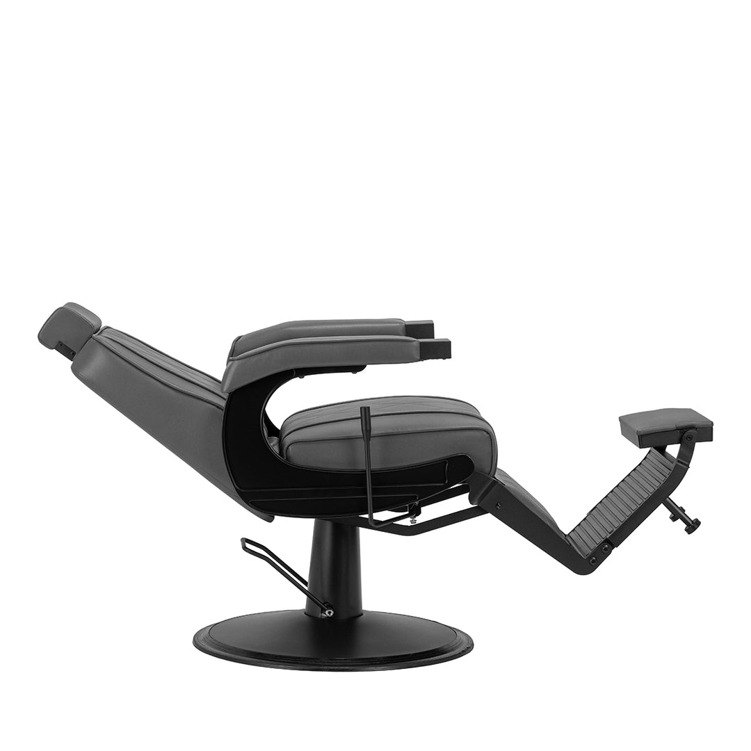 Sillón de Barberia Hair System BM88066B Gris-Negro - imagen 5