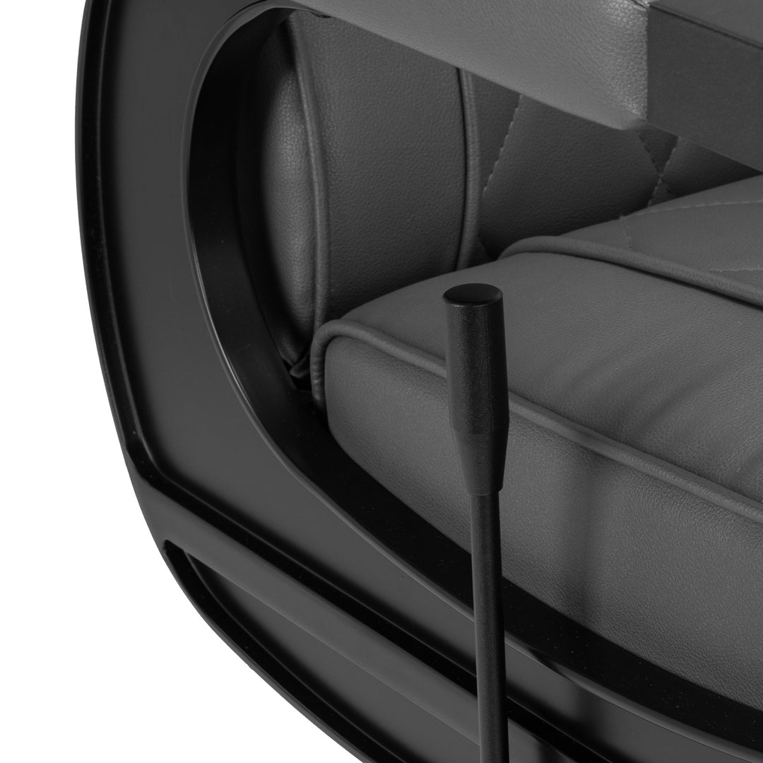 Sillón de Barberia Hair System BM88066B Gris-Negro - imagen 11