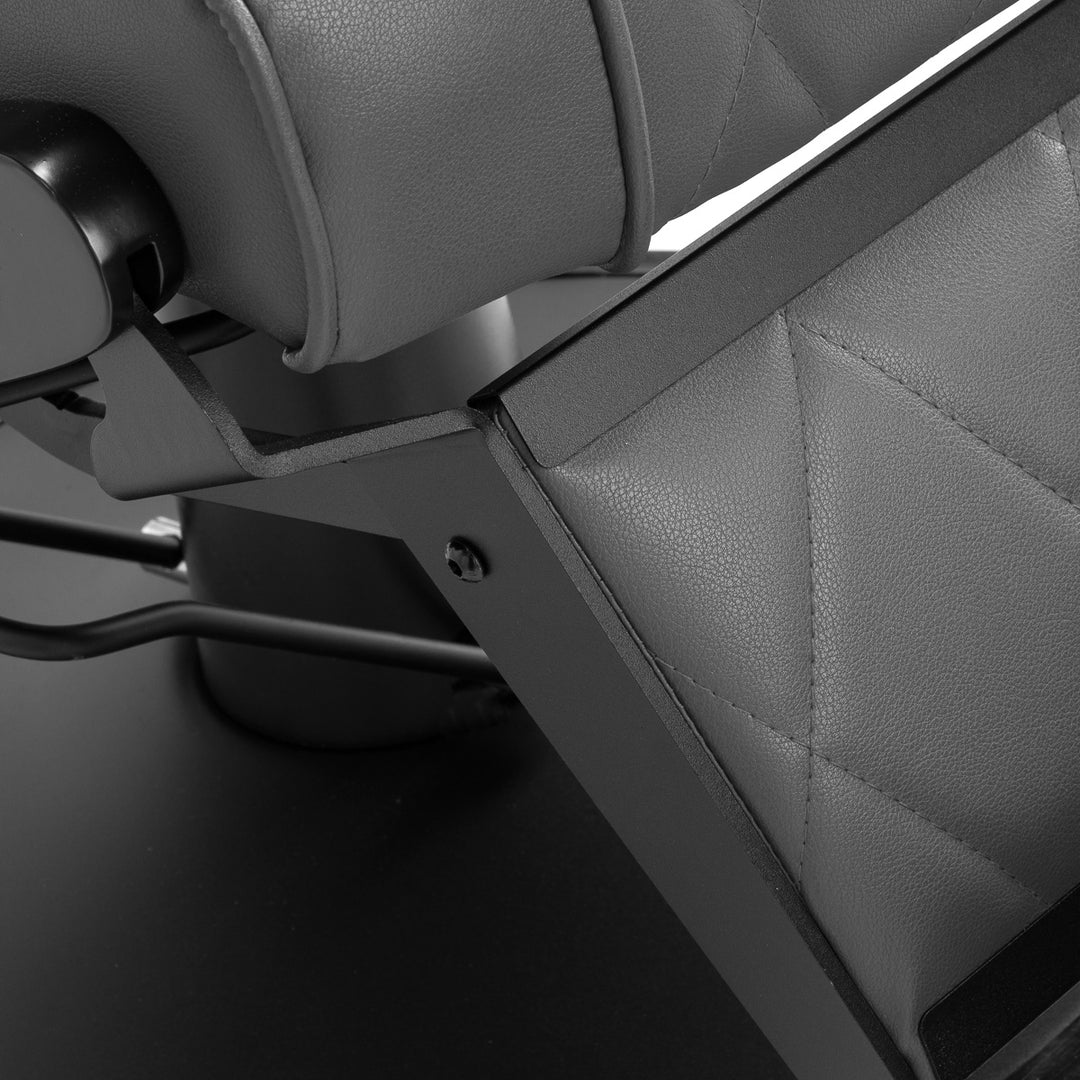 Sillón de Barberia Hair System BM88066B Gris-Negro - imagen 14
