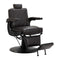 Sillón de Barberia Hair System BM88066B Marrón-Negro