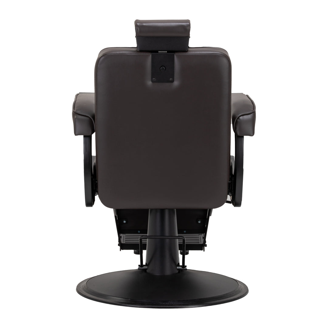 Sillón de Barberia Hair System BM88066B Marrón-Negro - imagen 3