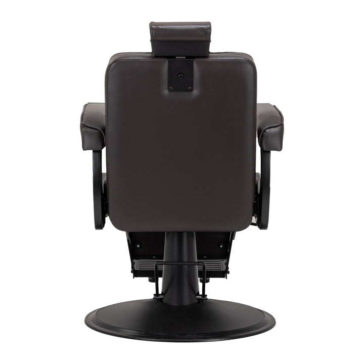 Sillón de Barberia Hair System BM88066B Marrón-Negro - imagen 3