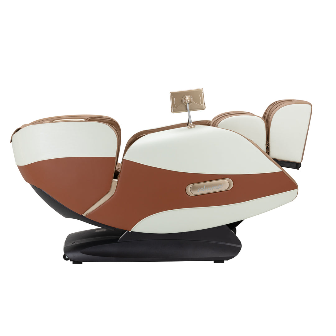Sillón de masaje eléctrico Sakura Luxury 808 Blanco-Beige - imagen 5