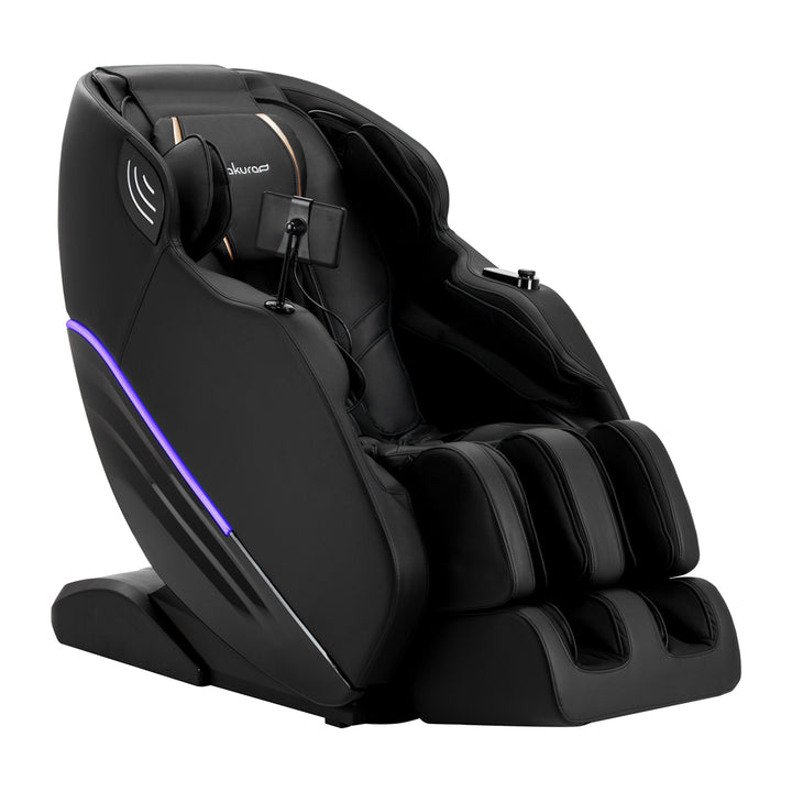 Sillón de masaje eléctrico Sakura Maximus 809 3D Negro