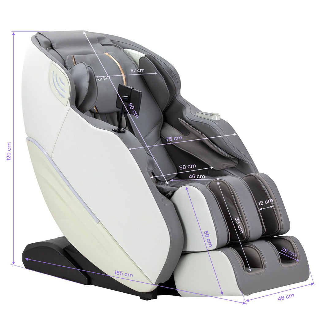 Sillón de masaje eléctrico Sakura Maximus 809 3D Blanco - imagen 19