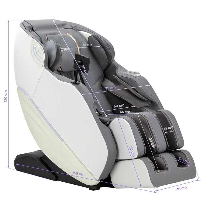 Sillón de masaje eléctrico Sakura Maximus 809 3D Blanco - imagen 19