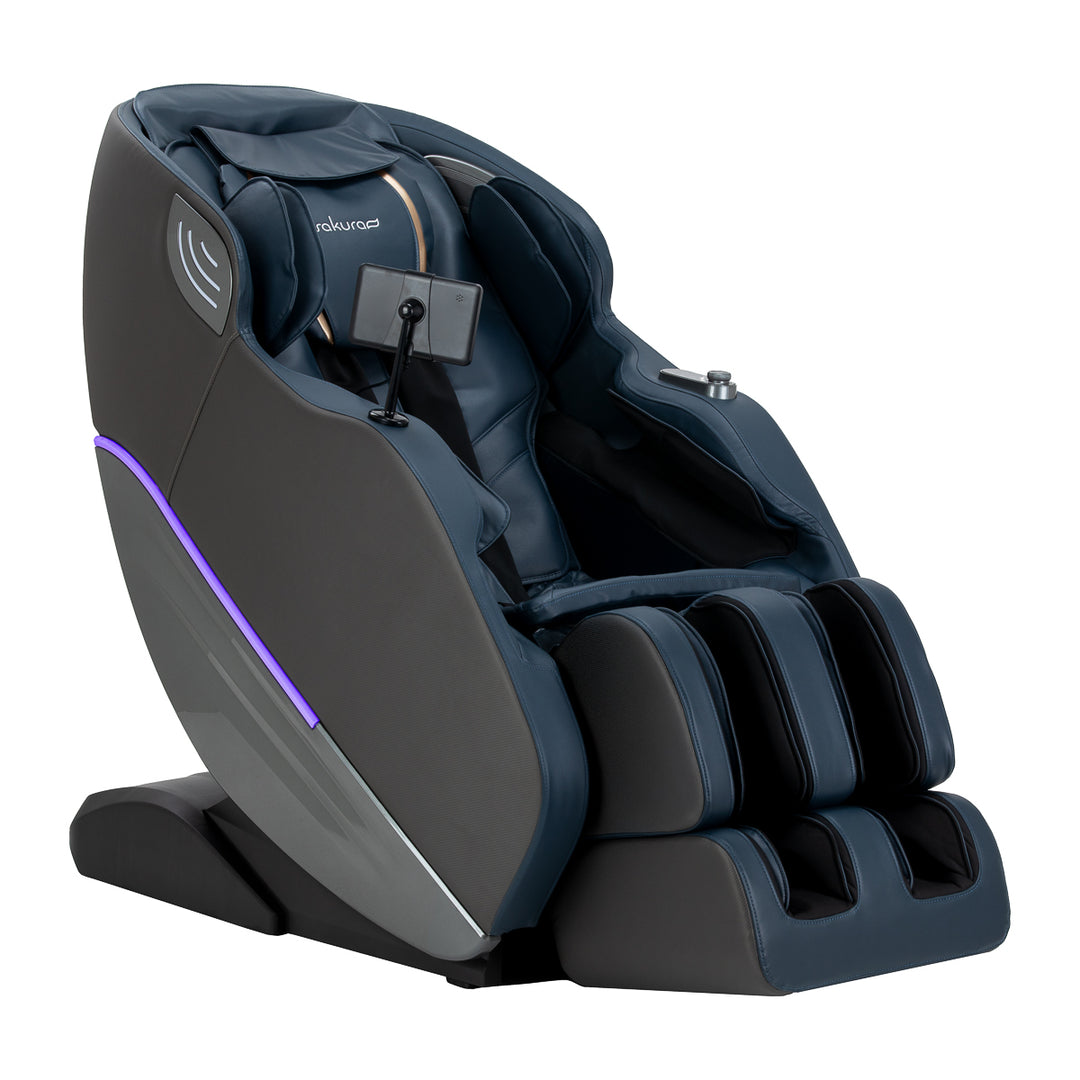 Sillón de masaje eléctrico Sakura Maximus 809 3D Azul