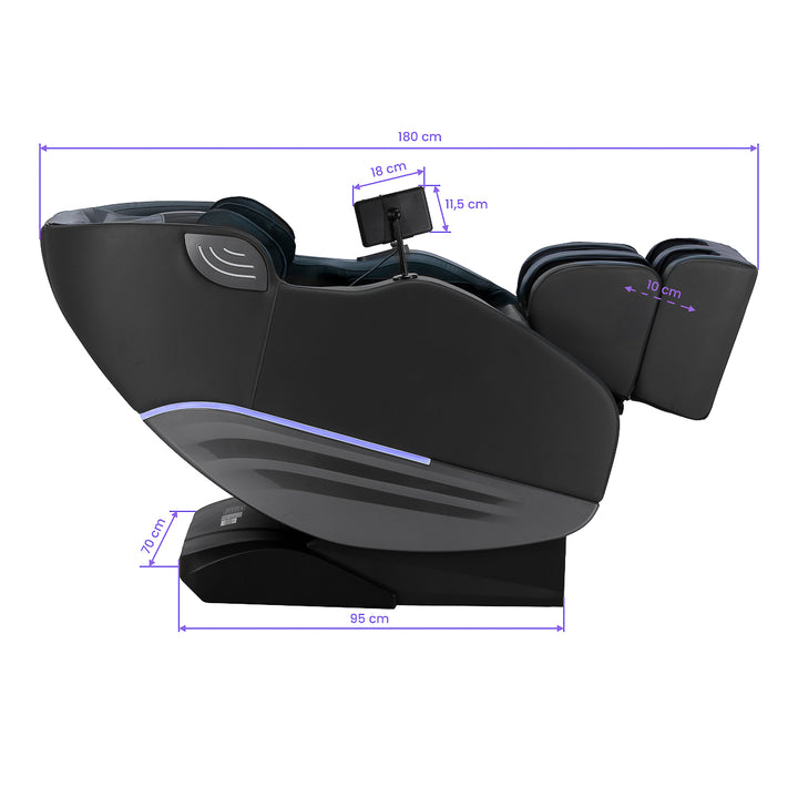 Sillón de masaje eléctrico Sakura Maximus 809 3D Azul - imagen 23