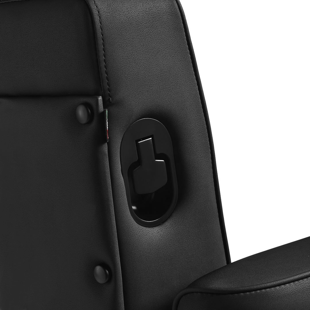 Sillón de Barberia Gabbiano Levi Negro - imagen 8