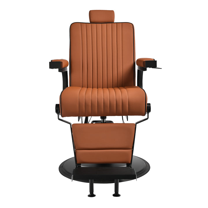 Sillón de Barberia Gabbiano Levi Marrón - imagen 2