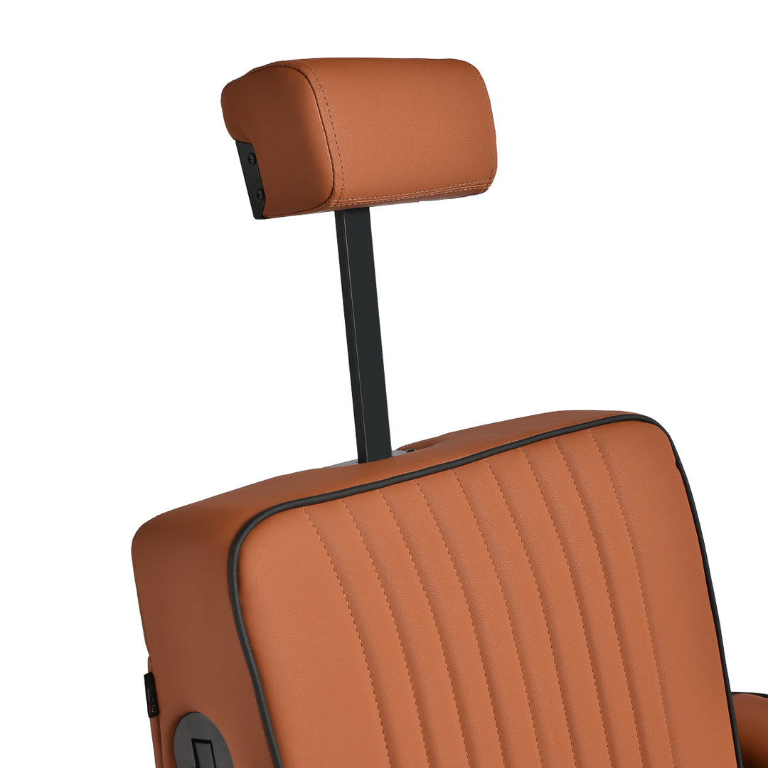 Sillón de Barberia Gabbiano Levi Marrón - imagen 11