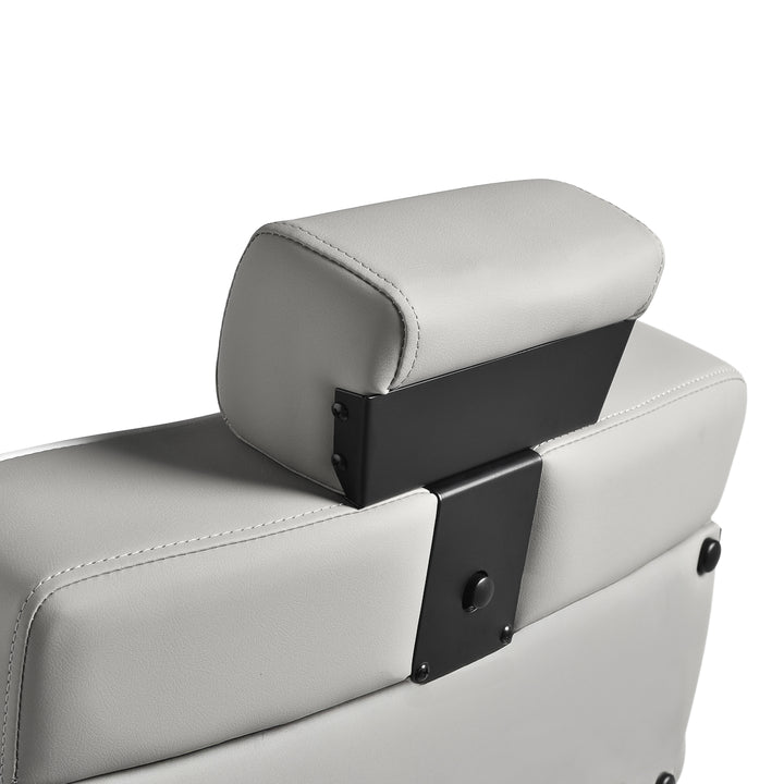 Sillón de Barberia Gabbiano Levi Gris - imagen 6