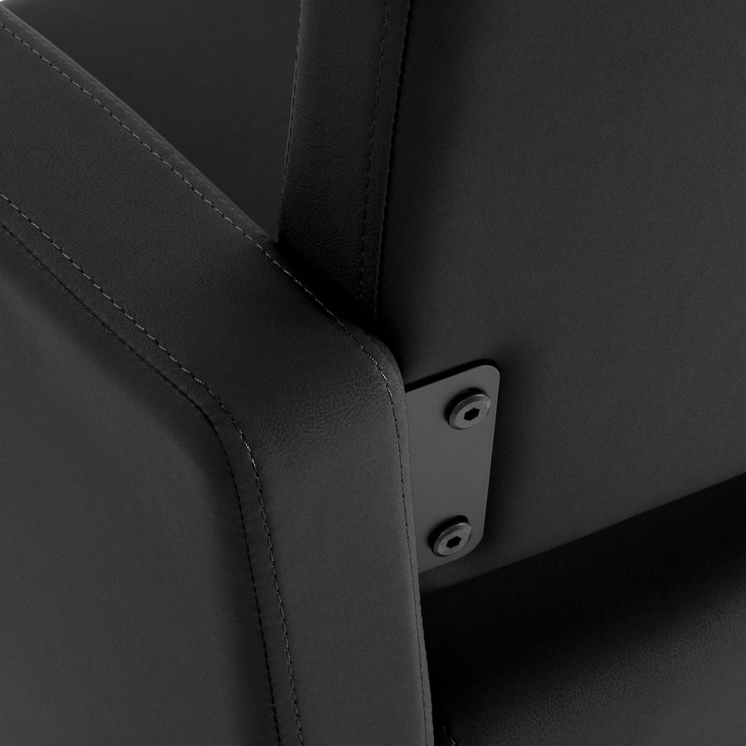 Sillón de peluquería Gabbiano Vitoria Negro - imagen 5
