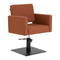Sillón de peluquería Gabbiano Vitoria Marrón