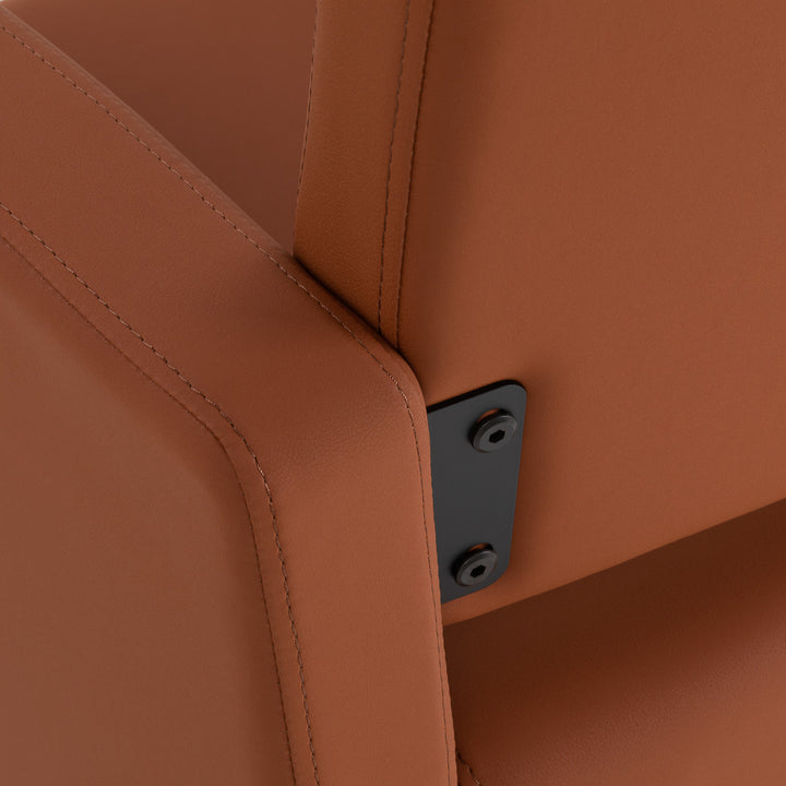 Sillón de peluquería Gabbiano Vitoria Marrón - imagen 5