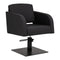 Sillón de peluquería Gabbiano Elda Negro-Negro