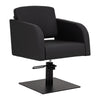 Sillón de peluquería Gabbiano Elda Negro-Negro