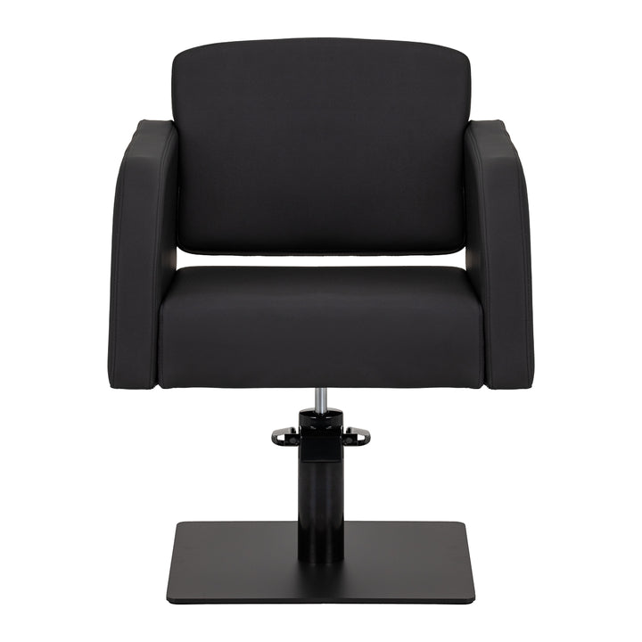 Sillón de peluquería Gabbiano Elda Negro-Negro - imagen 2