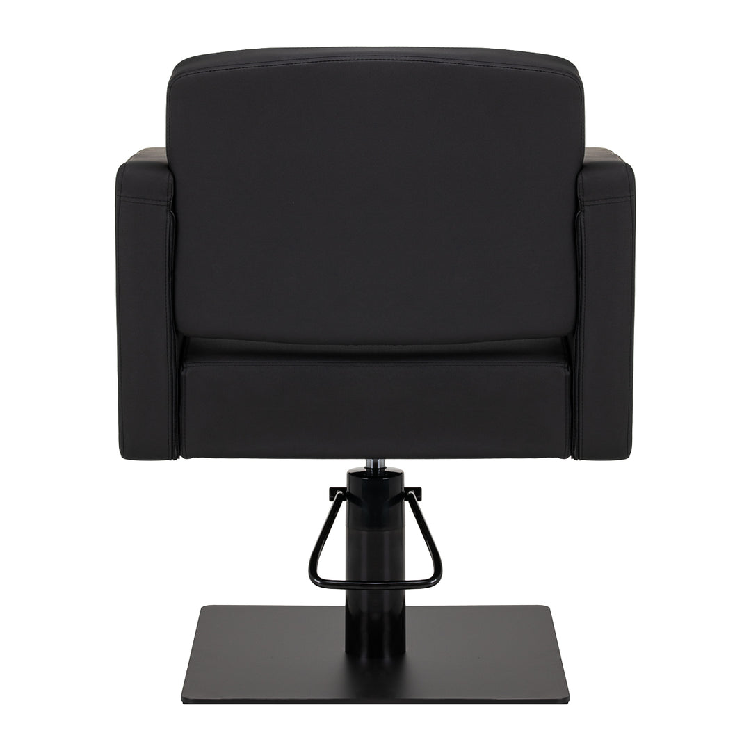 Sillón de peluquería Gabbiano Elda Negro-Negro - imagen 3