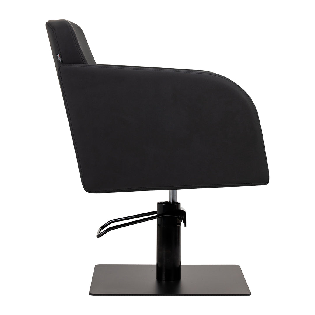 Sillón de peluquería Gabbiano Elda Negro-Negro - imagen 4