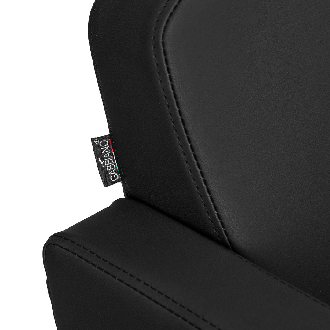 Sillón de peluquería Gabbiano Elda Negro-Negro - imagen 8