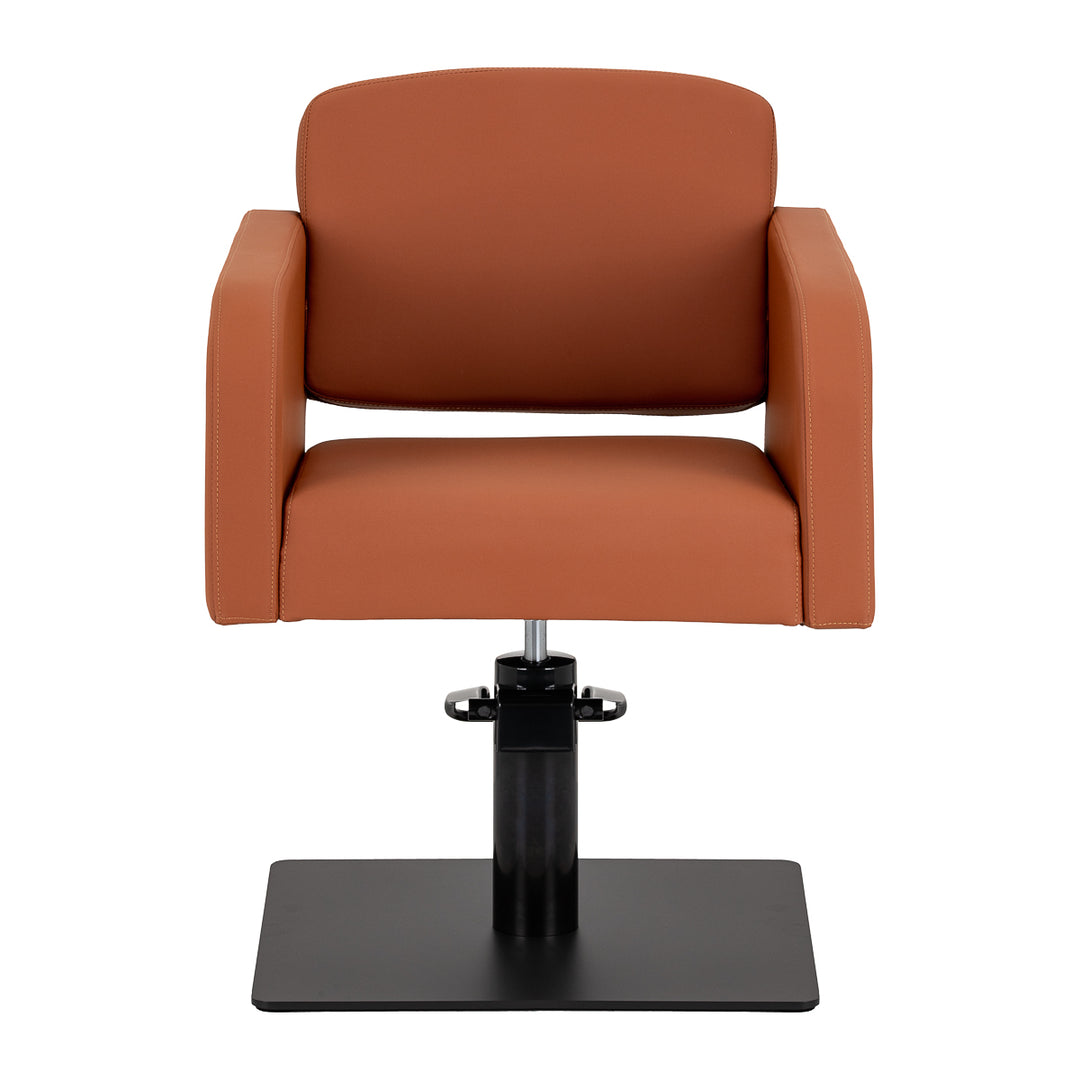 Sillón de peluquería Gabbiano Elda Marrón-Negro - imagen 2