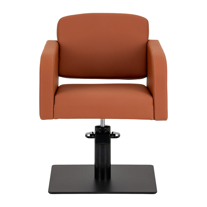Sillón de peluquería Gabbiano Elda Marrón-Negro - imagen 2