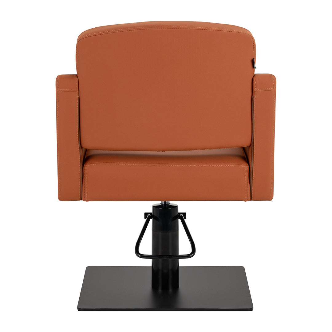 Sillón de peluquería Gabbiano Elda Marrón-Negro - imagen 3