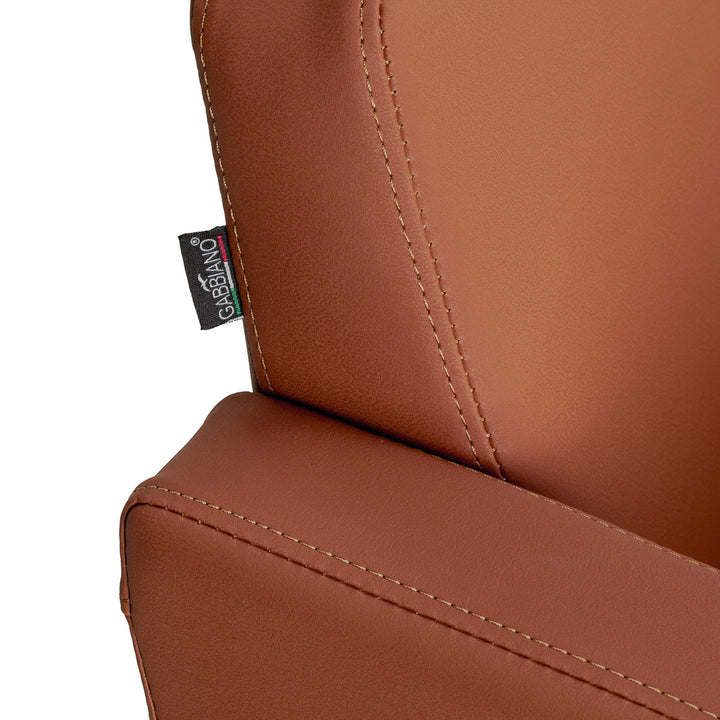 Sillón de peluquería Gabbiano Elda Marrón-Negro - imagen 8