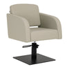 Sillón de peluquería Gabbiano Elda Beige-Negro