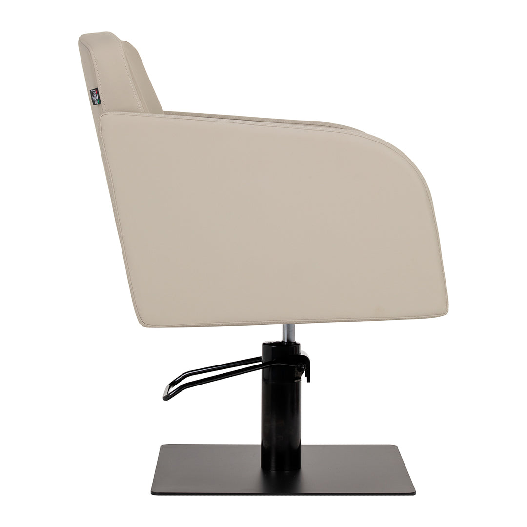 Sillón de peluquería Gabbiano Elda Beige-Negro - imagen 4