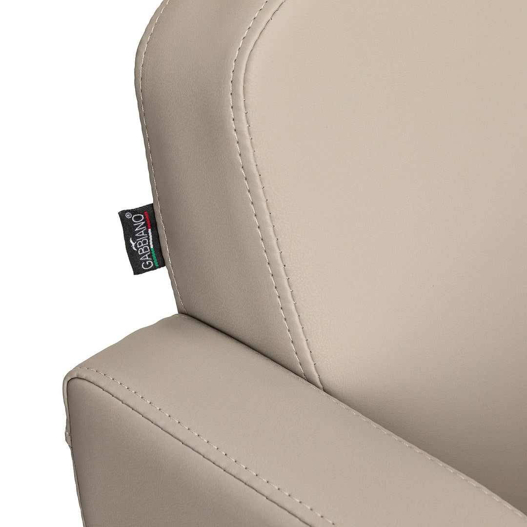Sillón de peluquería Gabbiano Elda Beige-Negro - imagen 8