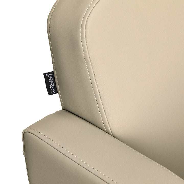 Sillón de peluquería Gabbiano Elda Beige-Negro - imagen 8