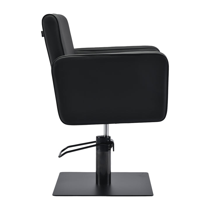 Sillón de peluquería Gabbiano Bilbao Negro-Negro - imagen 4