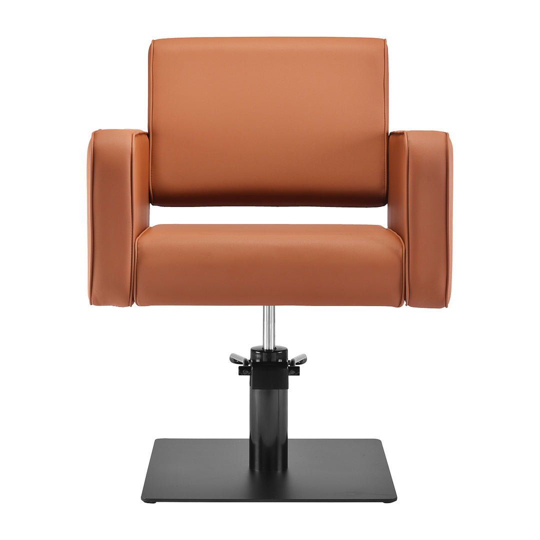 Sillón de peluquería Gabbiano Bilbao Marrón-Negro - imagen 2